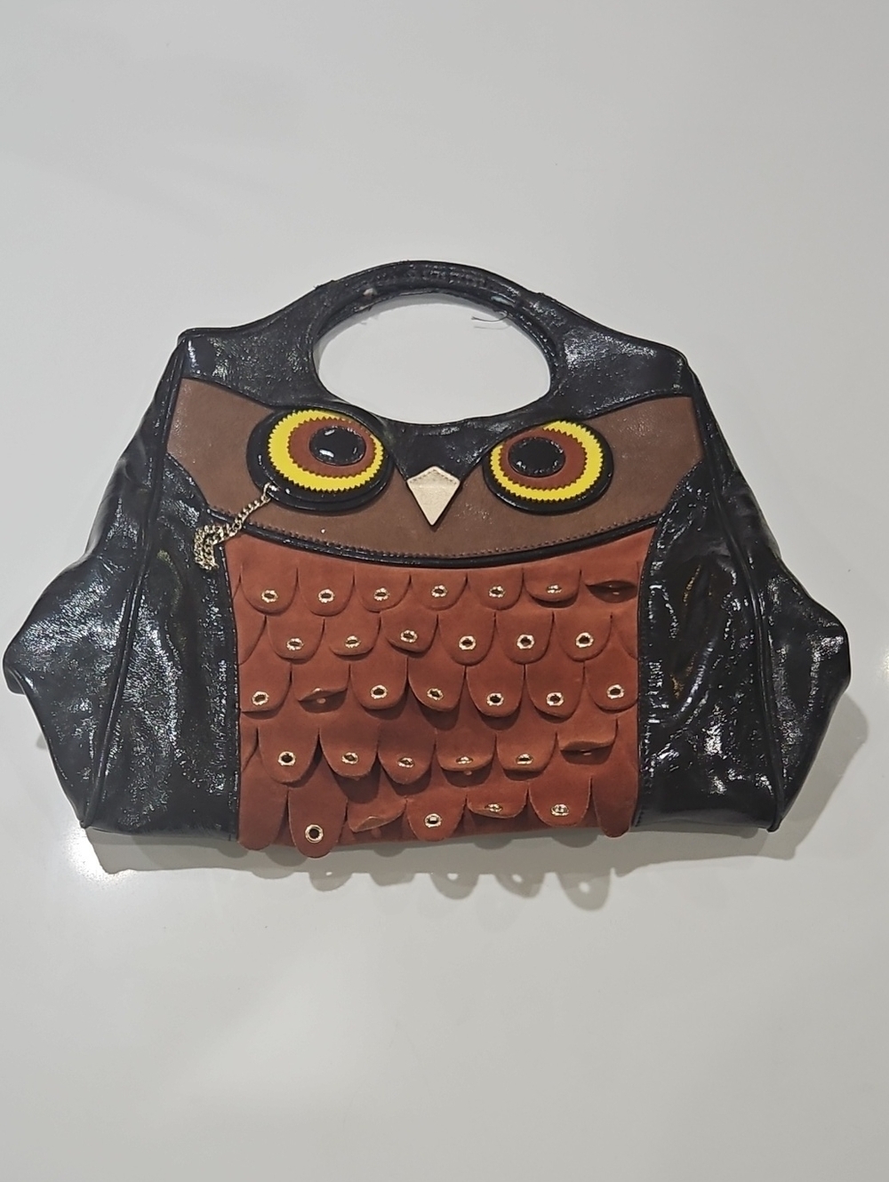 kate Spede "Maximillion" Owl Tote Bage. Vintage.